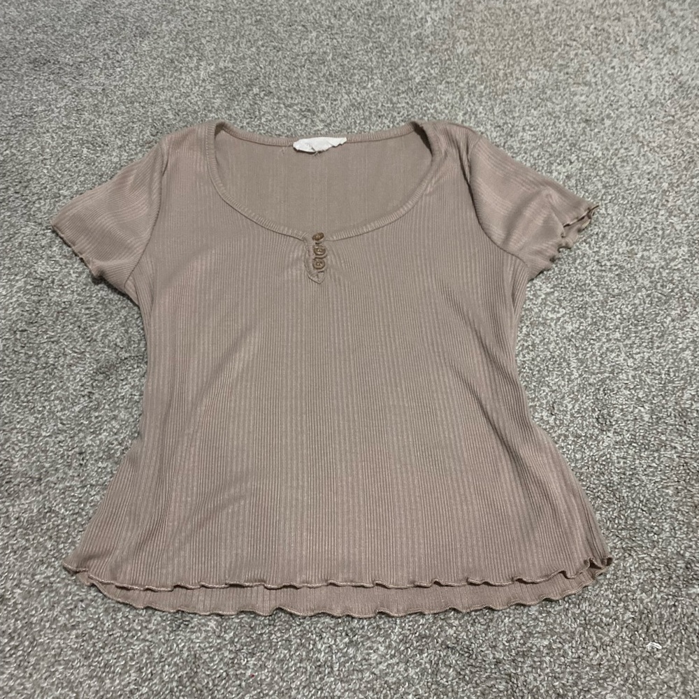 pink rose tee
